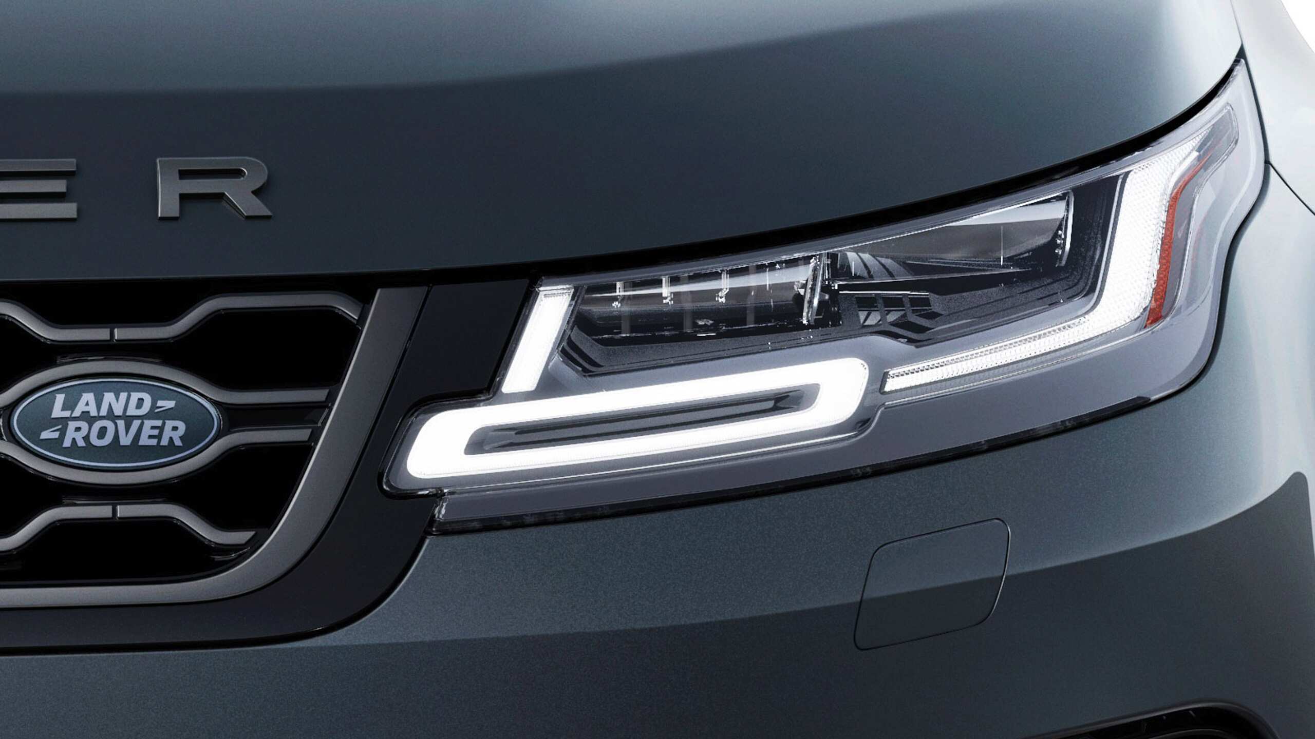 The front highlight of Evoque
