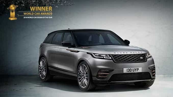  Range Rover Velar world car award